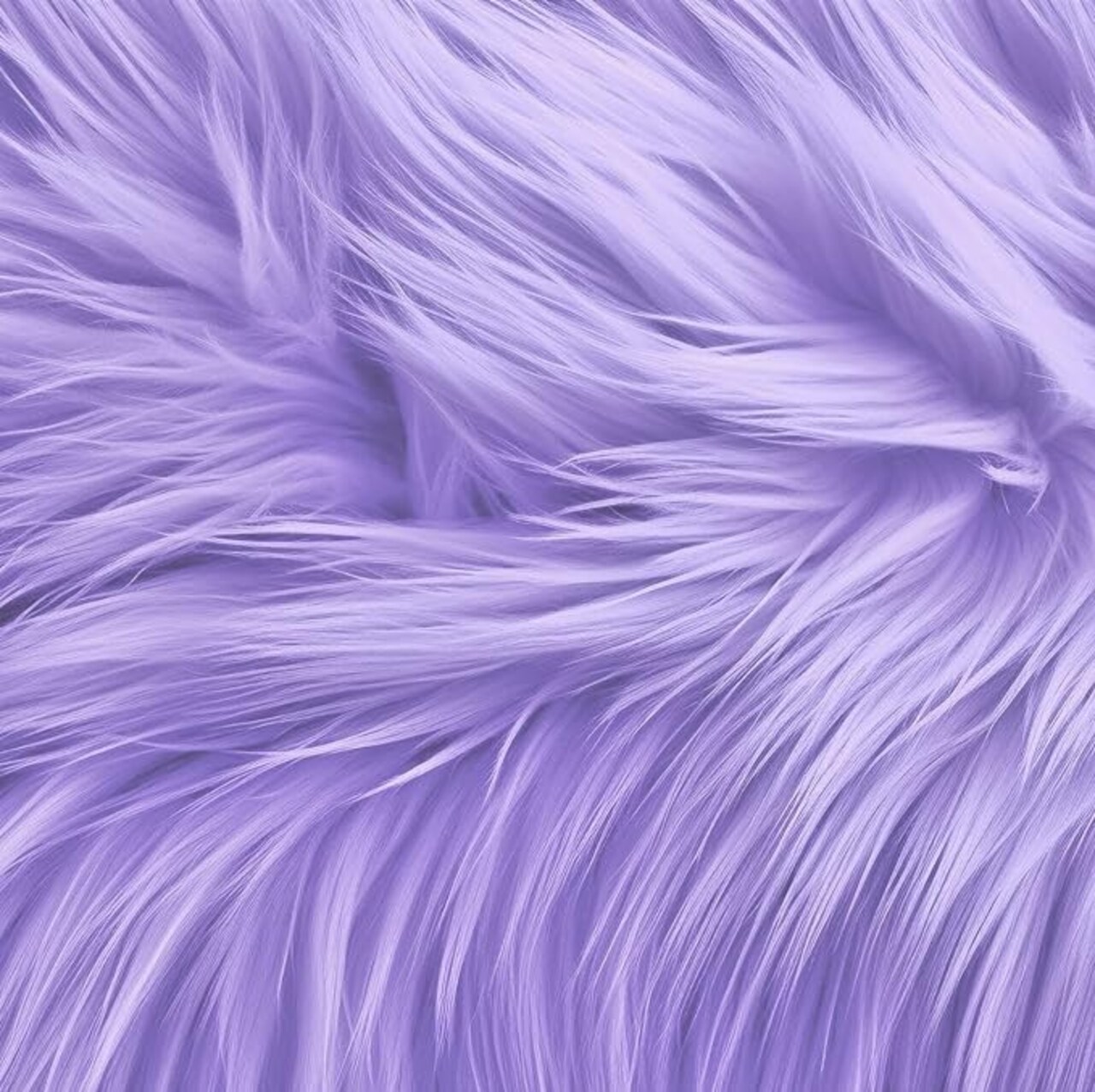 FabricLA | Faux Fur Round Circular Fluffy Shaggy Fabric | Use Round Faux Fur for Carpet, Play Mats, Bedroom, Christmas Decoration